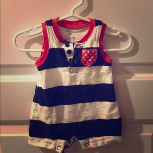 4th of July romper